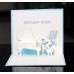 Teachers' Day Blessing Card Concert Invitation Card Baby Blue Card